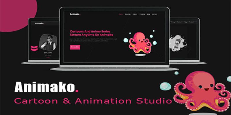 Animako - Animation And Cartoon Studio HTML by SoulsKing