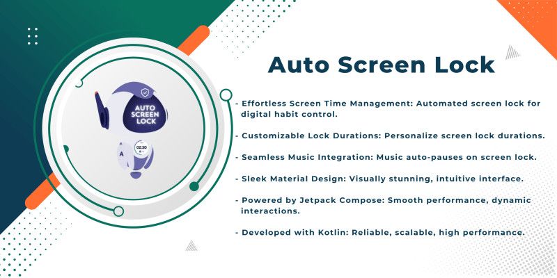Auto Screen Lock - Android App by I15tech