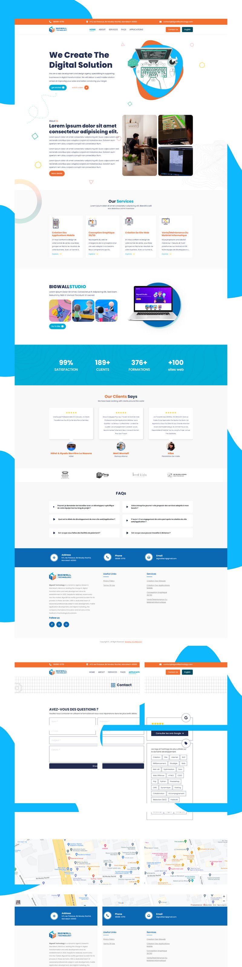 BIGWALLTECH - Agency IT ReactJS Bootstrap Website Template - Features Image 1