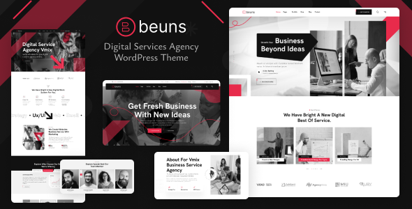 Beuns - Digital Services Agency WordPress Theme