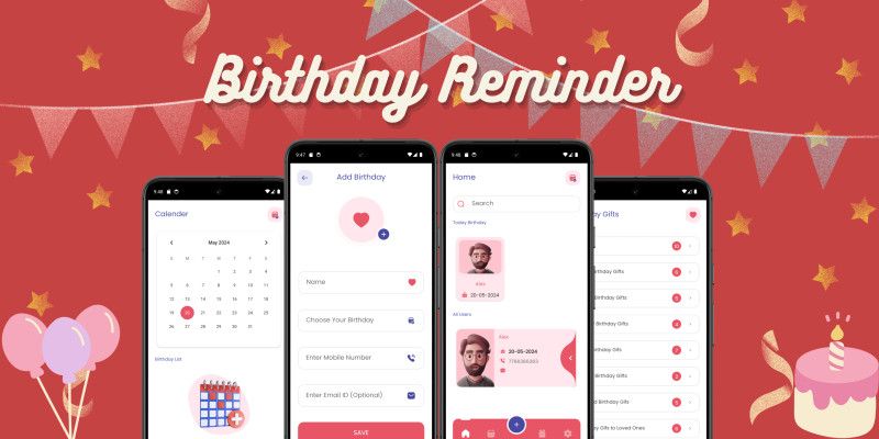 Birthday Reminder - Android App Template by I15tech