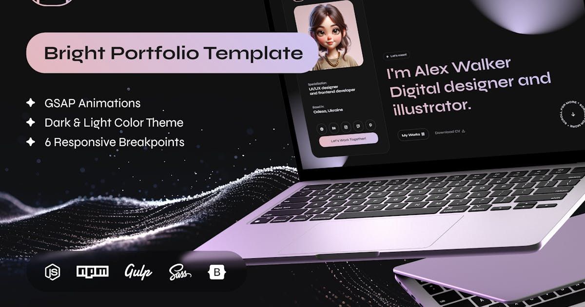 Braxton Personal Portfolio & Resume HTML Template