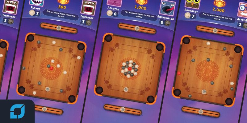 Carrom - Multiplayer Unity Game by AdeniGames
