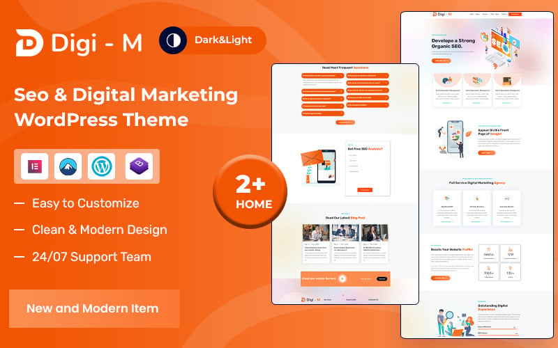 Digim – Seo Digital Marketing WordPress Theme