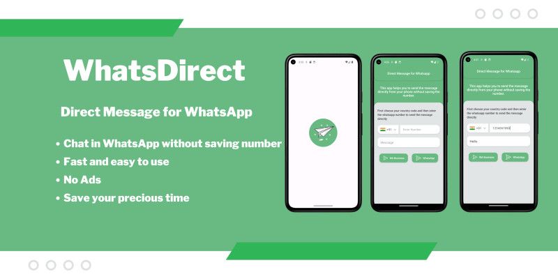 Direct Message for WhatsApp - Android by I15tech