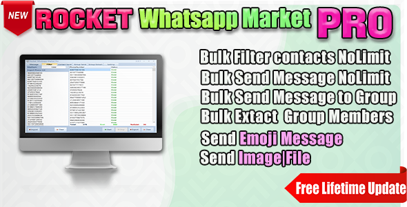 Rocket Whatsapp Market App image