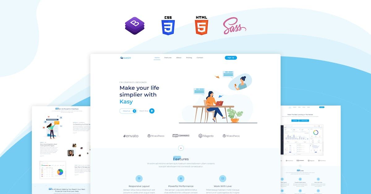 Kasy - Bootstrap 5 Landing page Template