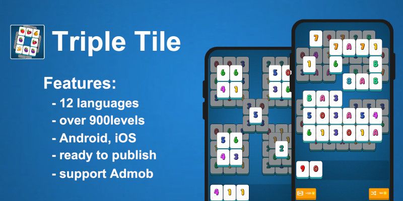 Triple Tile - Match Puzzle Unity by Stickin