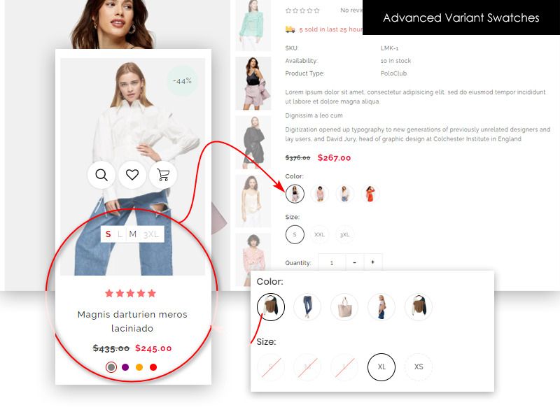Yena Fashion Store Bootstrap Shopify Theme - Features Image 1