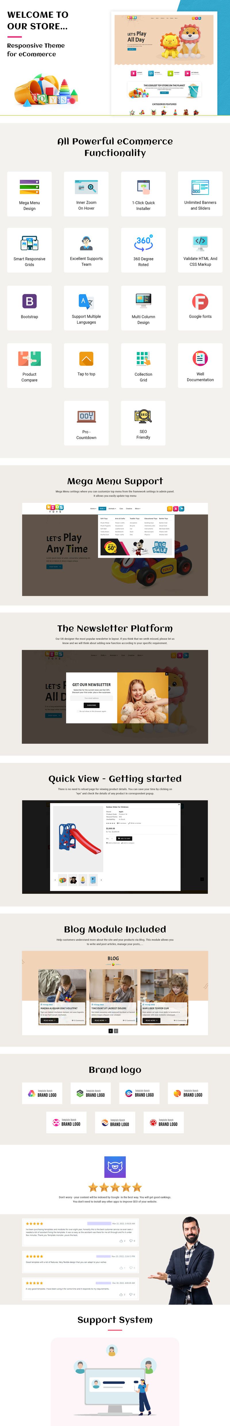 Kids Toys - Responsive Shopify Theme for eCommerce - Features Image 3