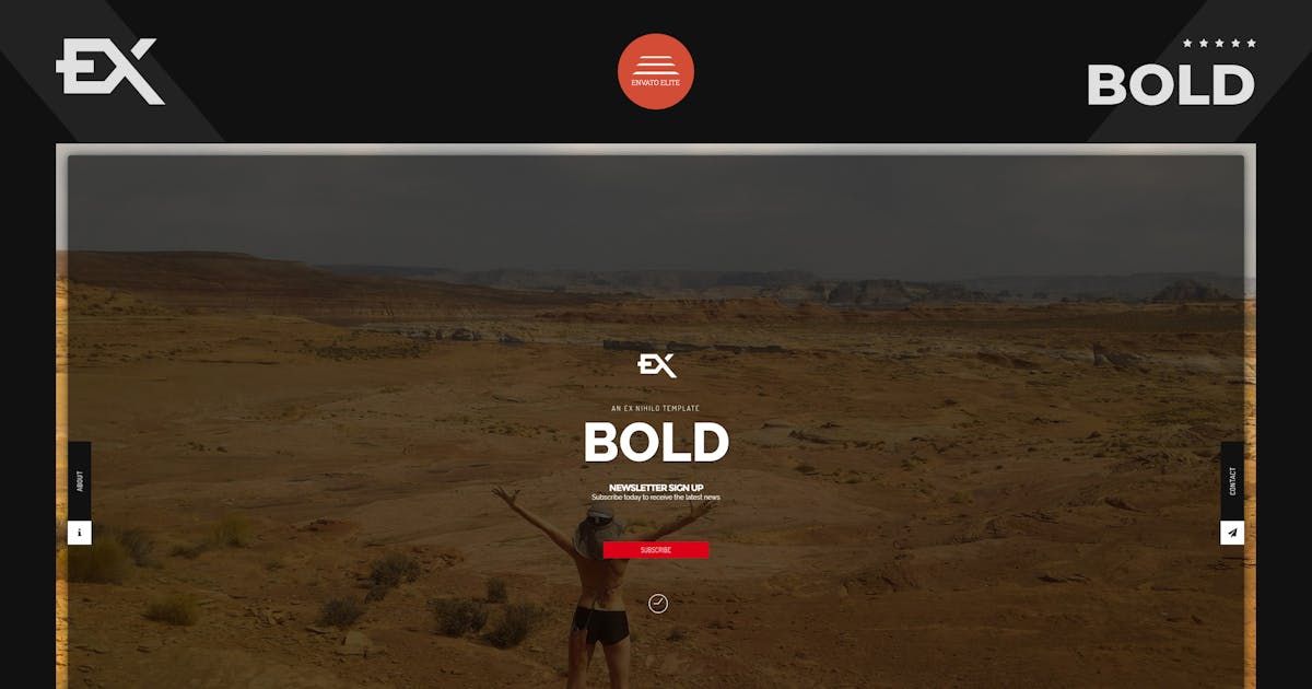 Bold - Responsive Under Construction Template