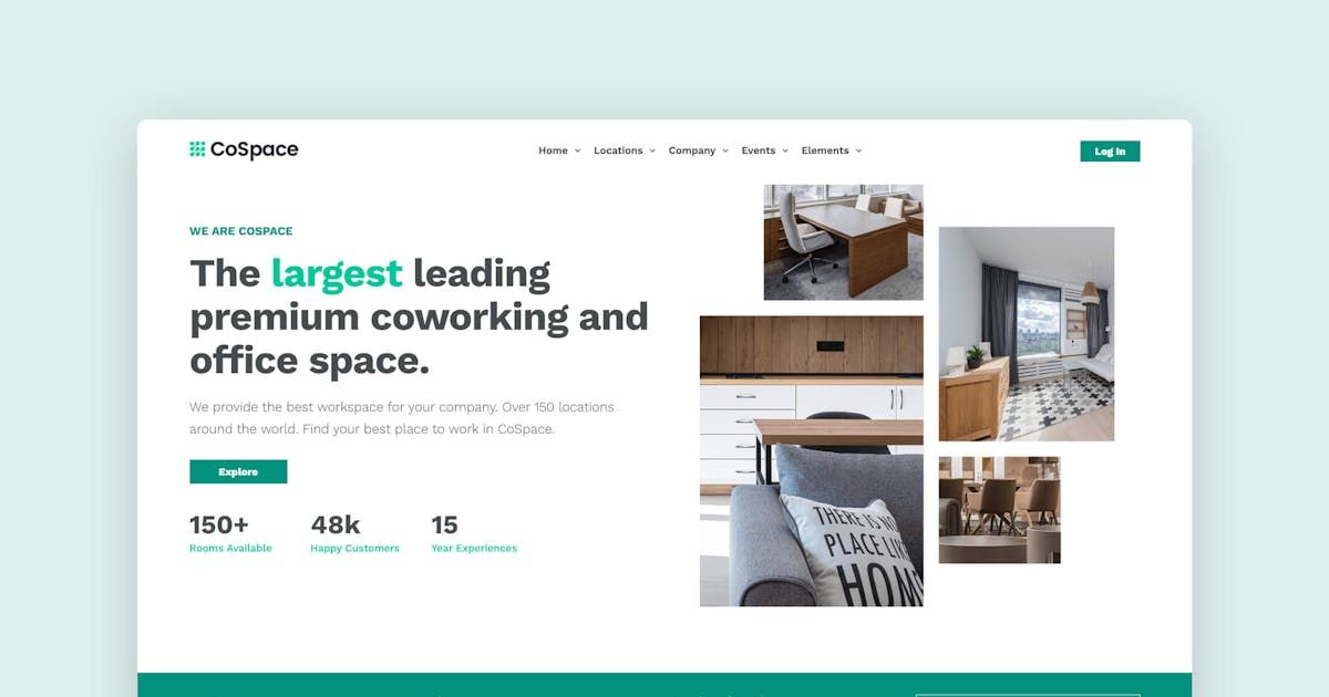 CoSpace - Bootstrap 5 Coworking Space Web Template
