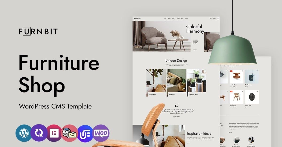 Furnbit - Home Decor And Furniture Multipurpose WordPress Elementor Theme