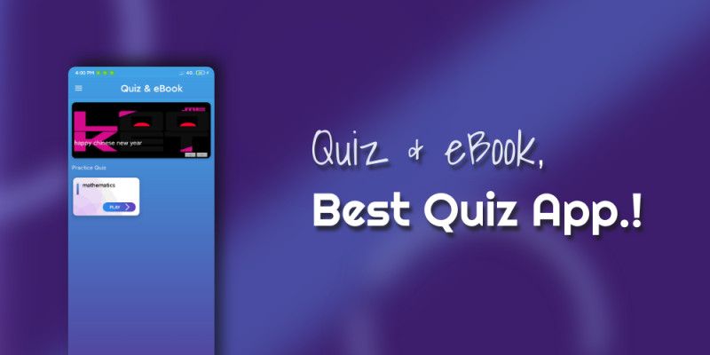 Quiz And eBook - Android App by Sinanggipdev