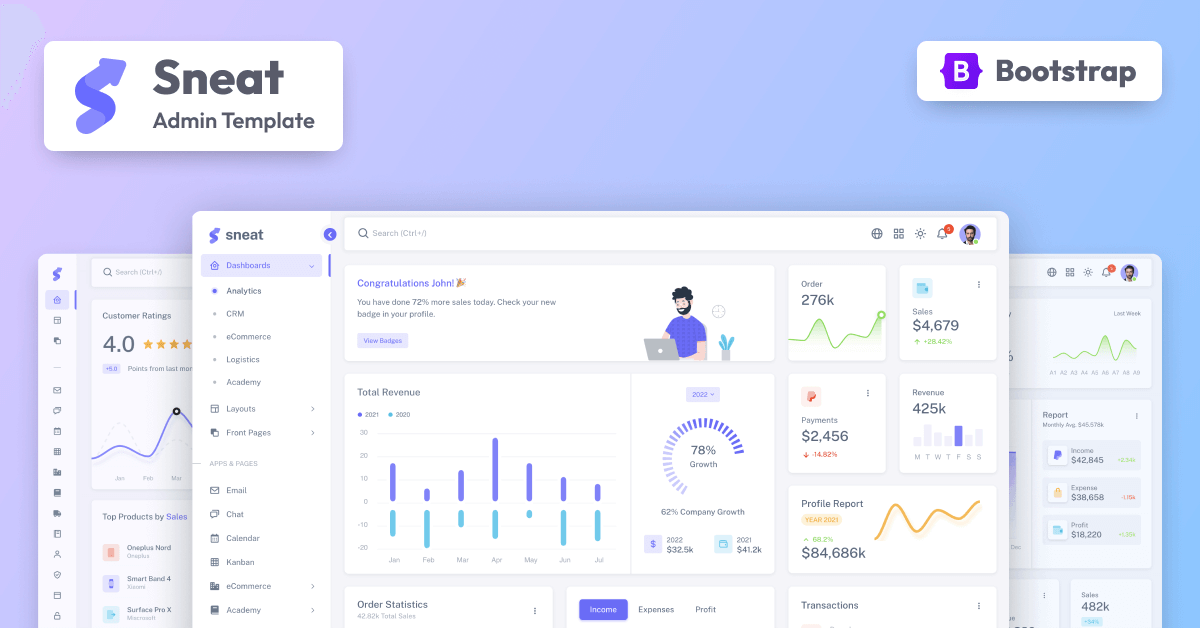 Sneat Dashboard PRO - Bootstrap 5