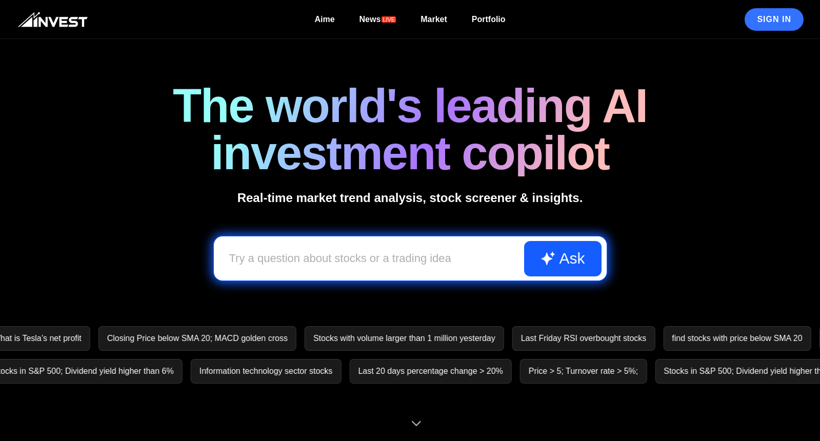 Ainvest Com Ai Tool For Stock Market Analysis x 1 1