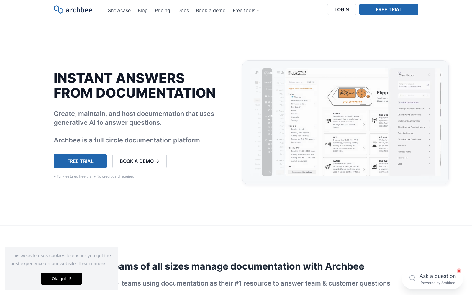 Archbee — Instant Answers from Documentation - code.market
