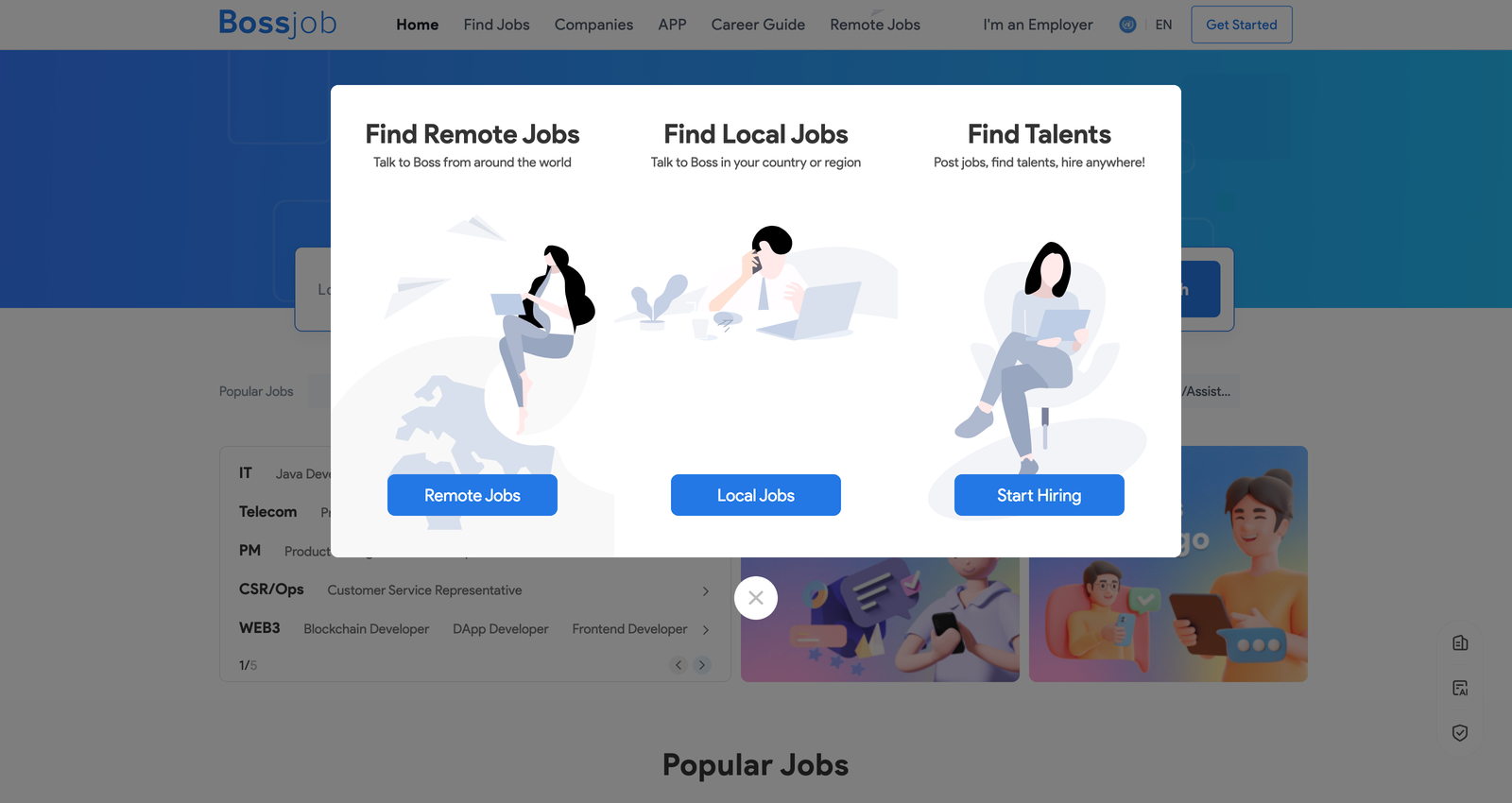 Bossjob Global & Remote - Find Job. Talk to Boss