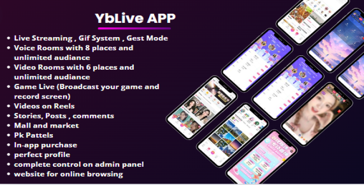 YBLive Live Streaming Application