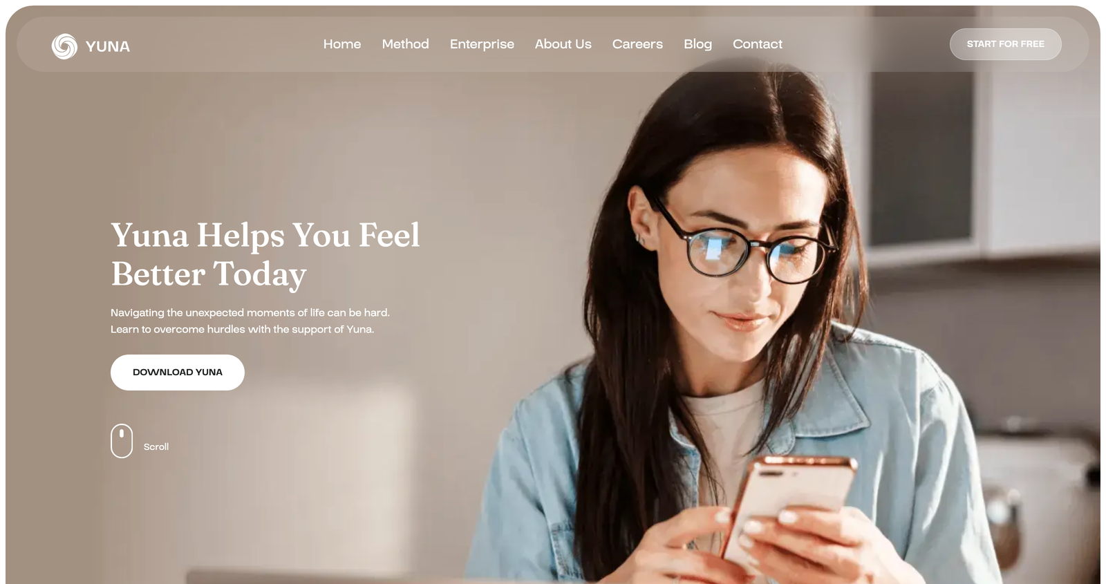 Yuna AI | Mental Health Companion