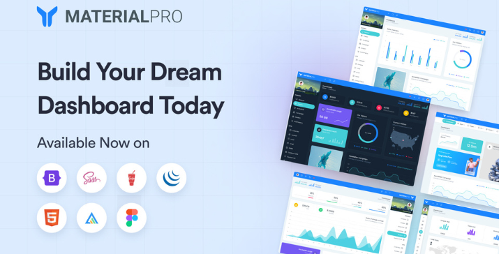 MaterialPro Bootstrap Admin Dashboard Template