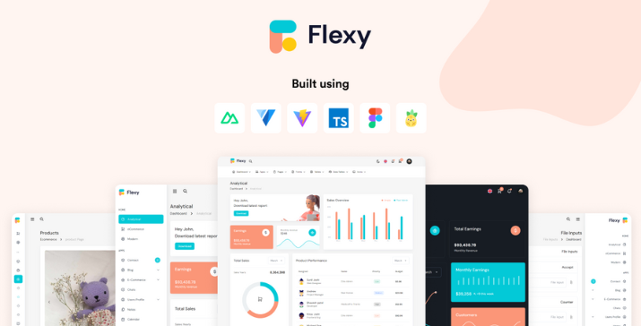Flexy NuxtJs Admin Dashboard Template