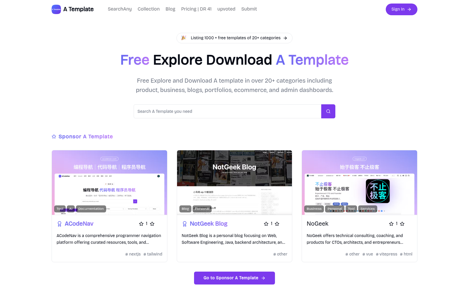 ATemplate | A Template | Explore and Share Free Templates